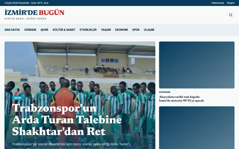 İzmir'de Bugün - İzmir Haberleri